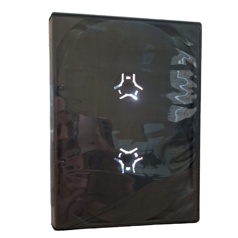 Carcasa pentru 4 DVD-uri, 14 mm, negru - imagine 3